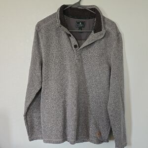 G. H. Bass Gray Sweater Size Large